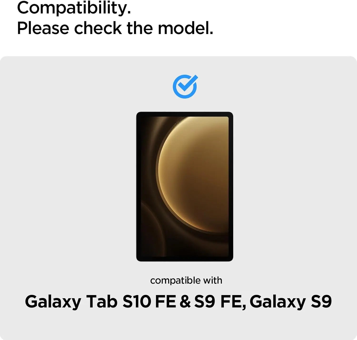 Galaxy Tab S9 FE Screen Protector Glas.tR Slim