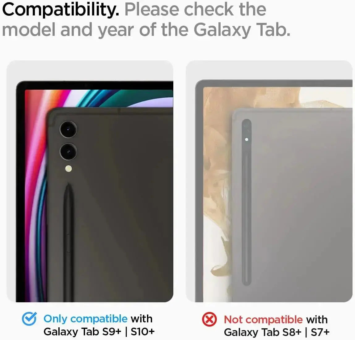 Galaxy Tab S10+ / S9+ Case Ultra Hybrid Pro