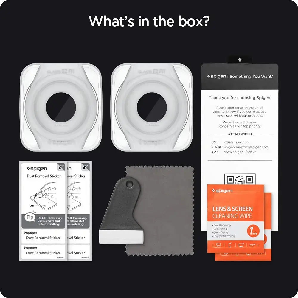 [2 Pack] Galaxy Watch 4 Classic (42mm) / Galaxy Watch 3 (41mm) Screen Protector Glas.tR EZ Fit - Spigen Singapore