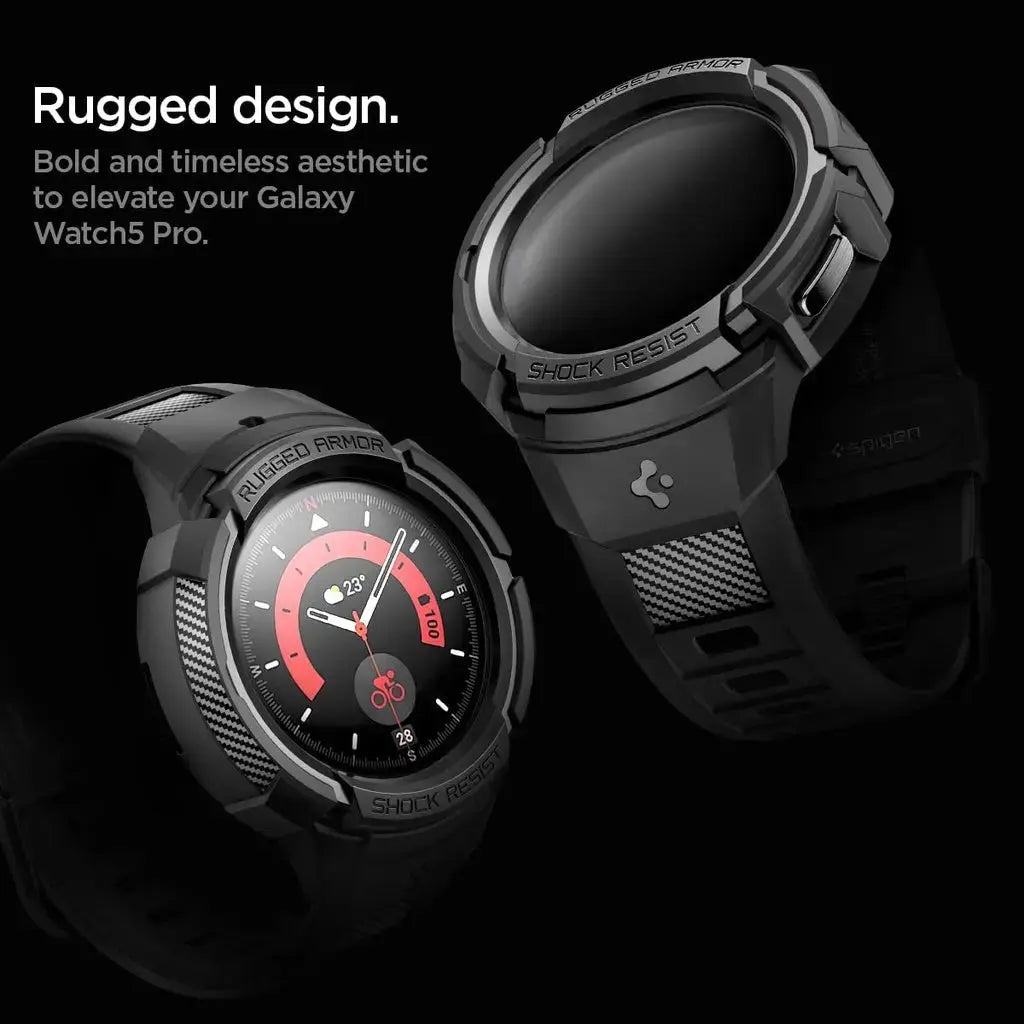 Galaxy Watch 5 Pro Case (45mm) Rugged Armor Pro