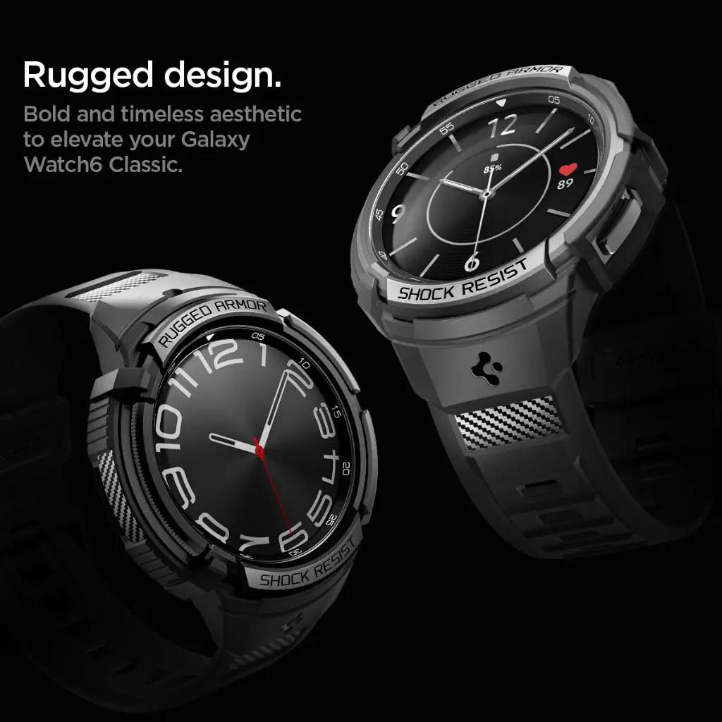 Galaxy Watch 6 Classic 47mm Case Rugged Armor Pro
