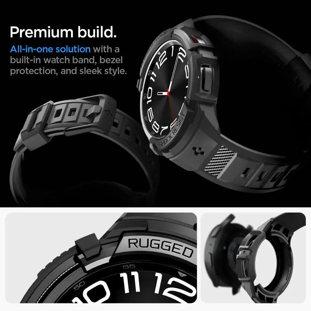 Galaxy Watch 6 Classic Case (47mm) Rugged Armor Pro - Spigen Singapore
