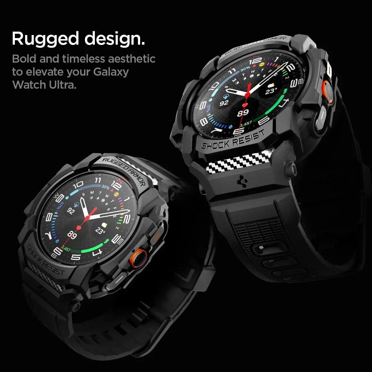 Galaxy Watch Ultra Case (47mm) Rugged Armor Pro