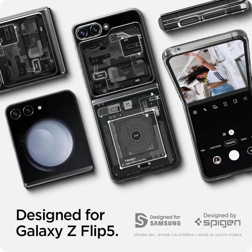 Galaxy Z Flip 5 Case Air Skin Zero One