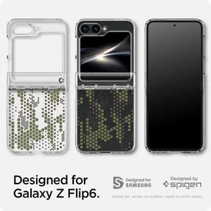 Galaxy Z Flip 6 Case Ultra Hybrid Pro Digital Camo - Spigen Singapore