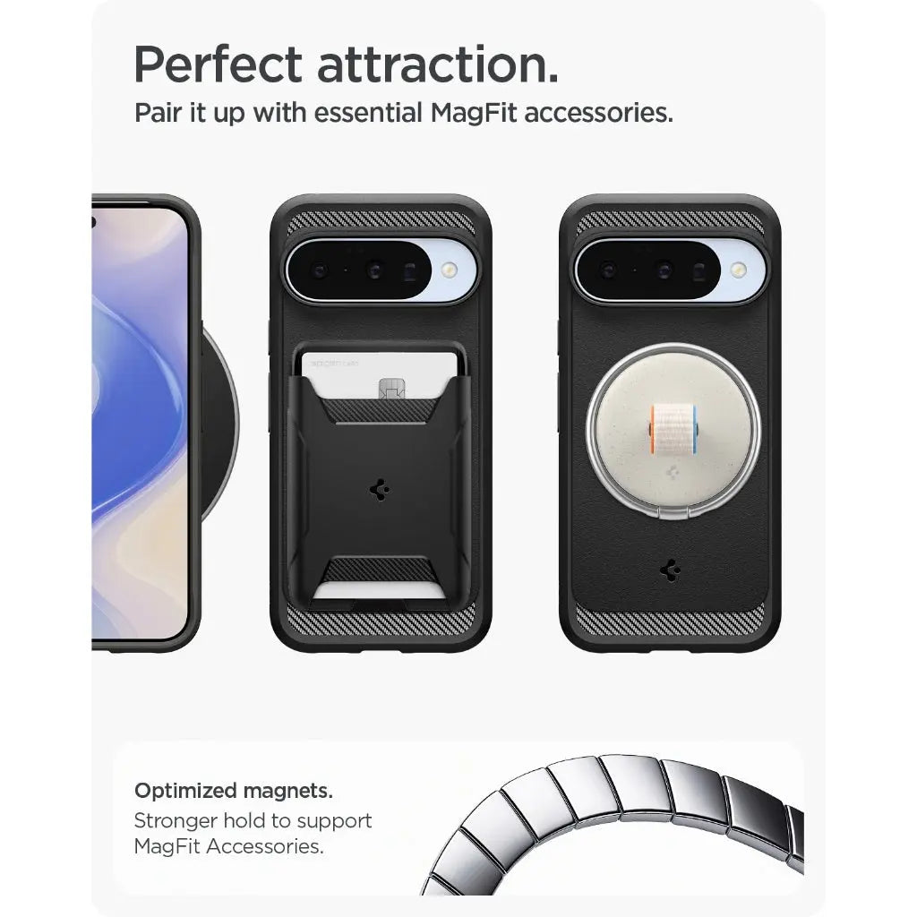 Google Pixel 10 Pro / Pixel 10 Case Rugged Armor MagFit