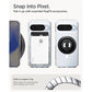 Google Pixel 10 Pro / Pixel 10 Case Ultra Hybrid MagFit Clear