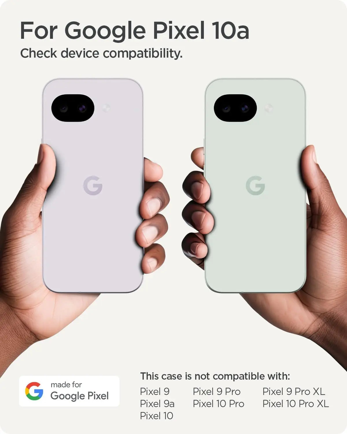 Google Pixel 10a Case Ultra Hybrid MagFit Frost Matte Back