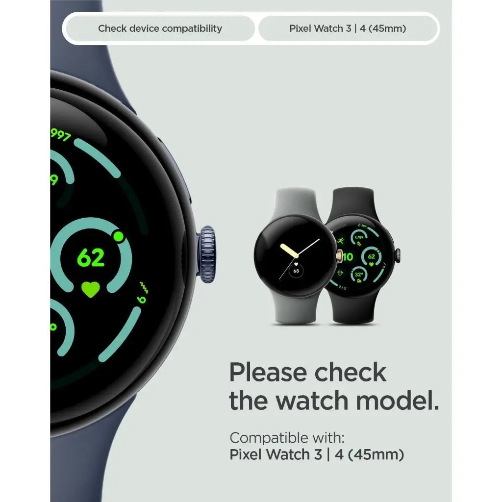Google Pixel Watch 4 / 3 (45mm) Watch Strap Lite Fit