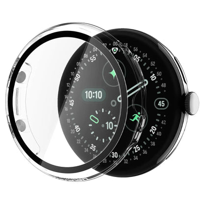 Google Pixel Watch 5 / 4 (45mm) Case Thin Fit 360 with Tempered Glass