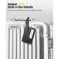 LF510 Luggage Tag with Magnetic Closure
