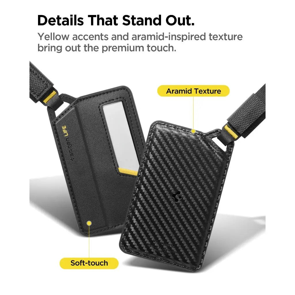 LF510 Luggage Tag with Magnetic Closure