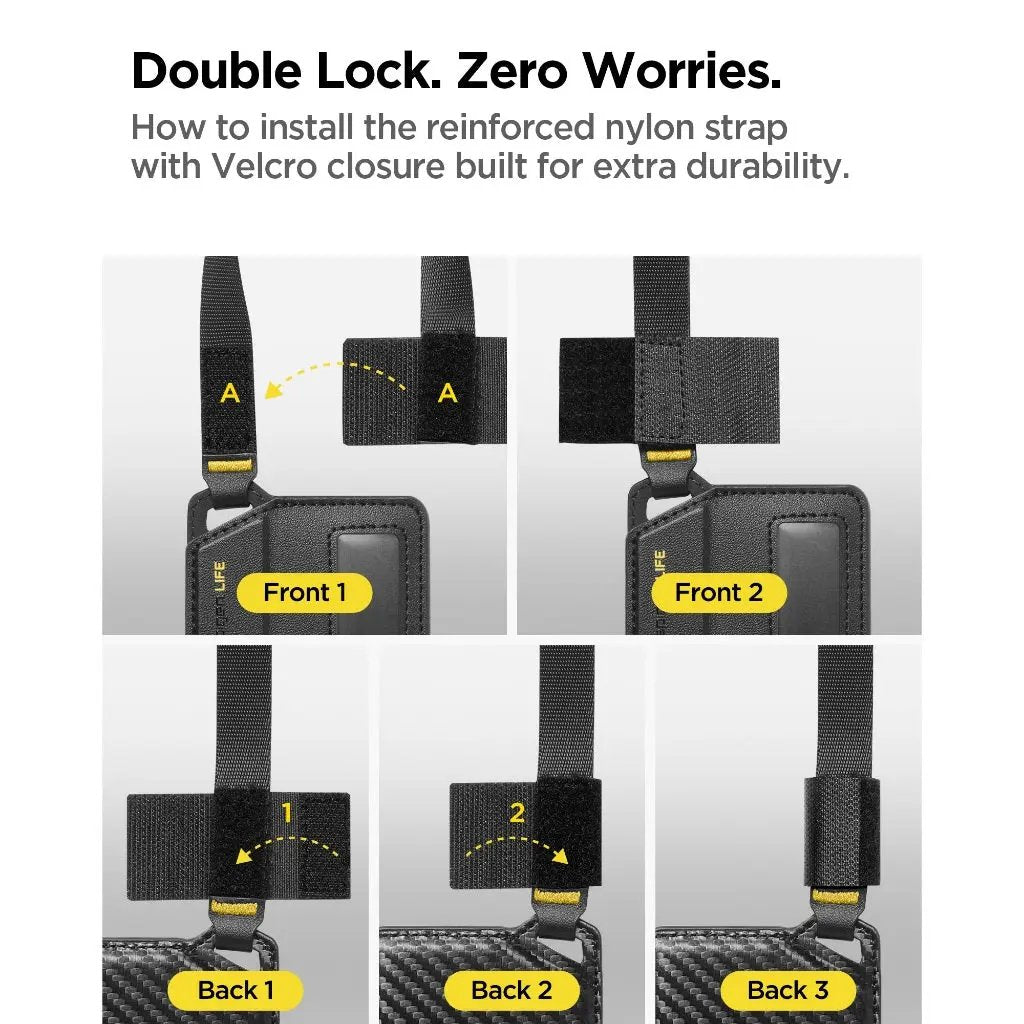 LF510 Luggage Tag with Magnetic Closure