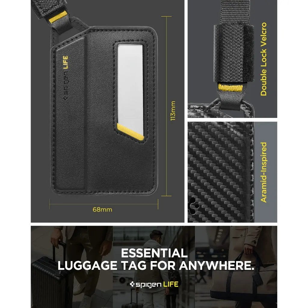 LF510 Luggage Tag with Magnetic Closure