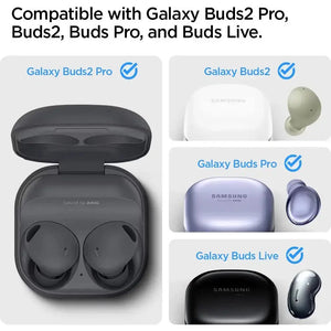 Galaxy Buds FE / 2 Pro / 2 / Pro / Live Case Rugged Armor - Spigen Singapore