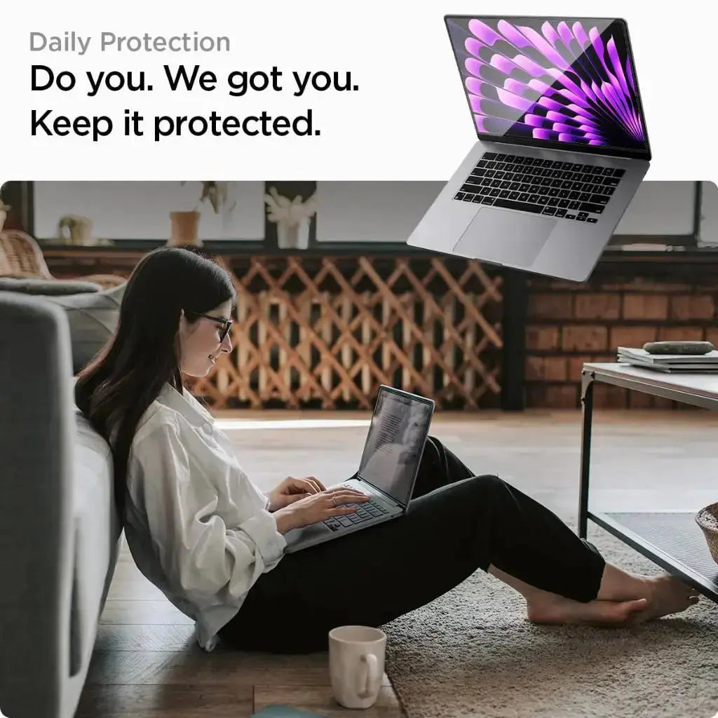 MacBook Air 15" (2025 / 2024 / 2023) Screen Protector Full Coverage - Spigen Singapore