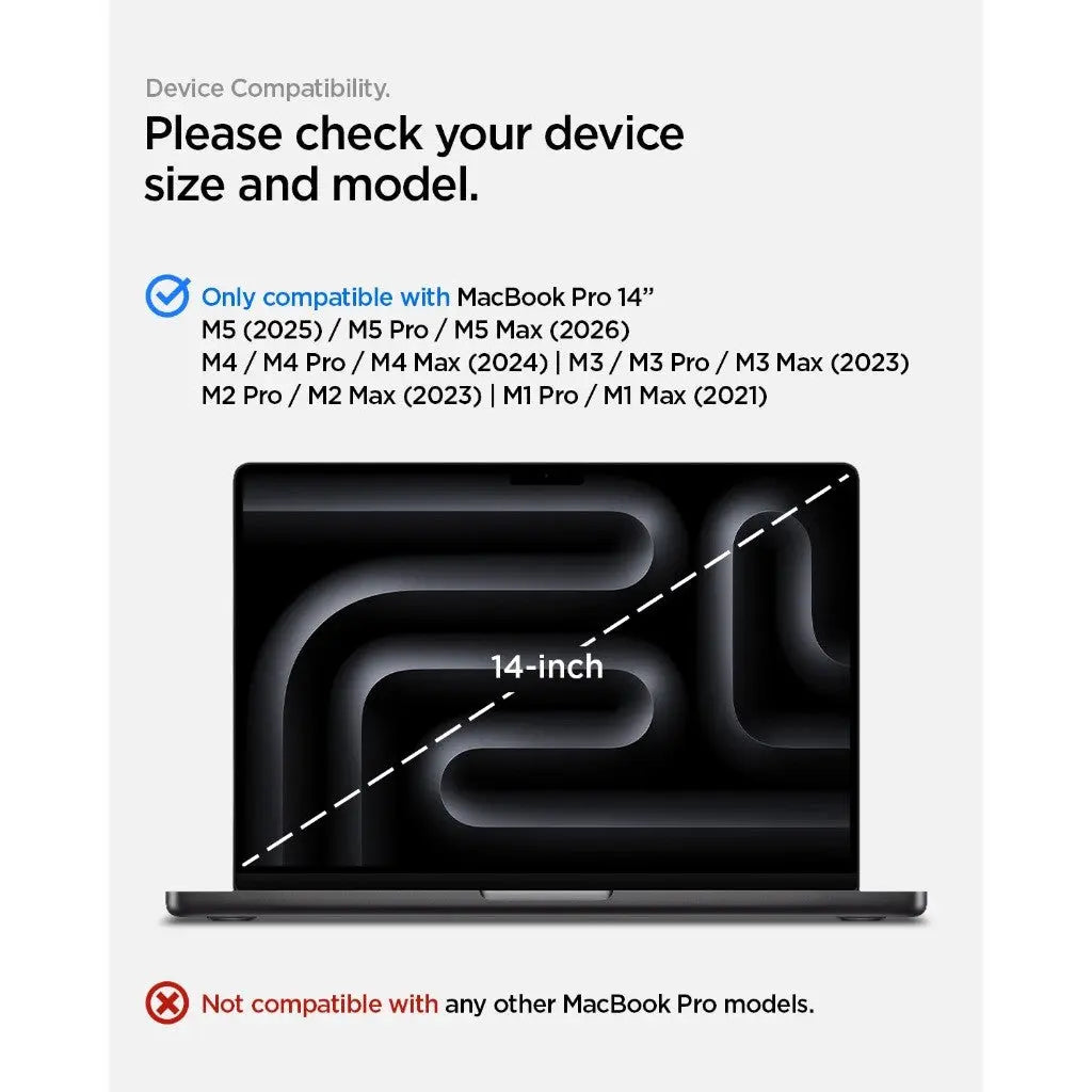 MacBook Pro 14 inch Case M5 (2026-2021) Nano Pop