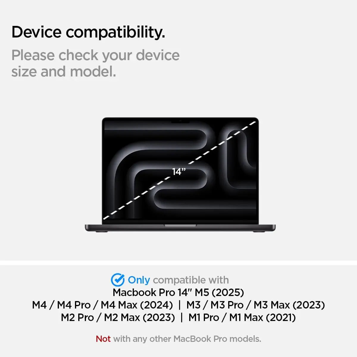 MacBook Pro 14 inch (2025 / 2024 / 2023 / 2021) Privacy Screen Protector