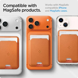 Spigen Magnetic Card Holder Valentinus Card Holder Wallet (3 Cards) for iPhone 17/16/15/14/13/12