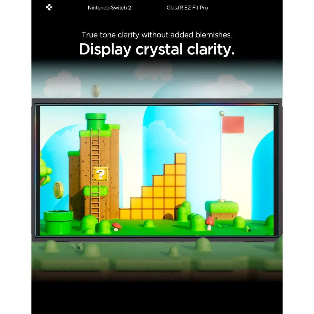 Nintendo Switch 2 Screen Protector Glas.tR EZ Fit Pro [2 Pack]