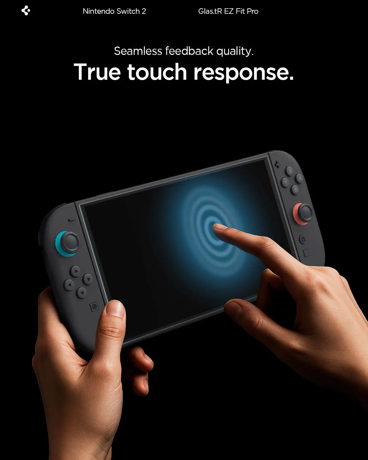 Nintendo Switch 2 Screen Protector Glas.tR EZ Fit Pro [2 Pack]