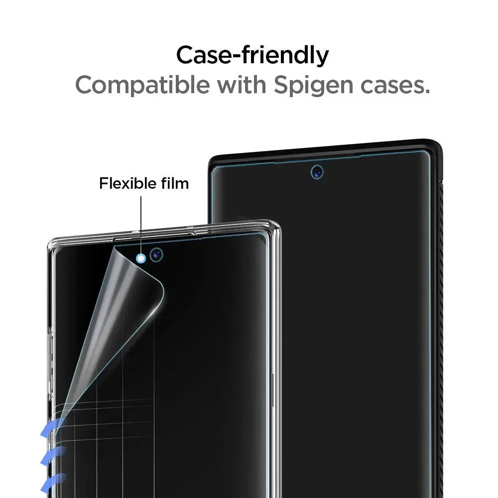 Note 10 Plus Screen Protector Neo Flex HD (Front 2pcs) - Spigen Singapore