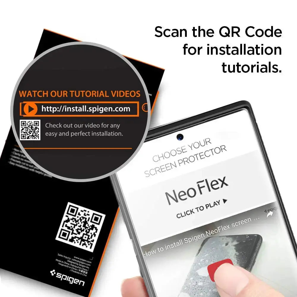 Note 10 Plus Screen Protector Neo Flex HD (Front 2pcs) - Spigen Singapore