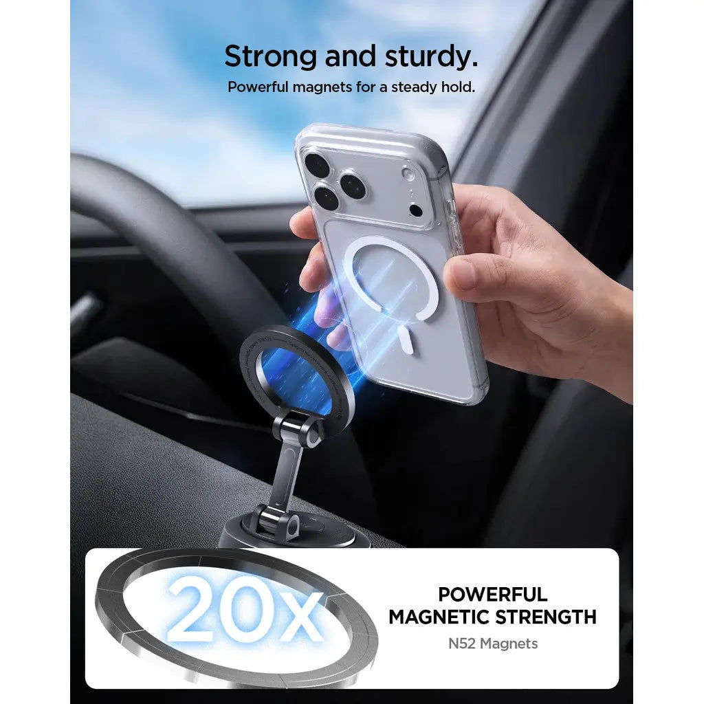 OneTap Magnetic Car Dashboard Windshield Phone Holder STK120
