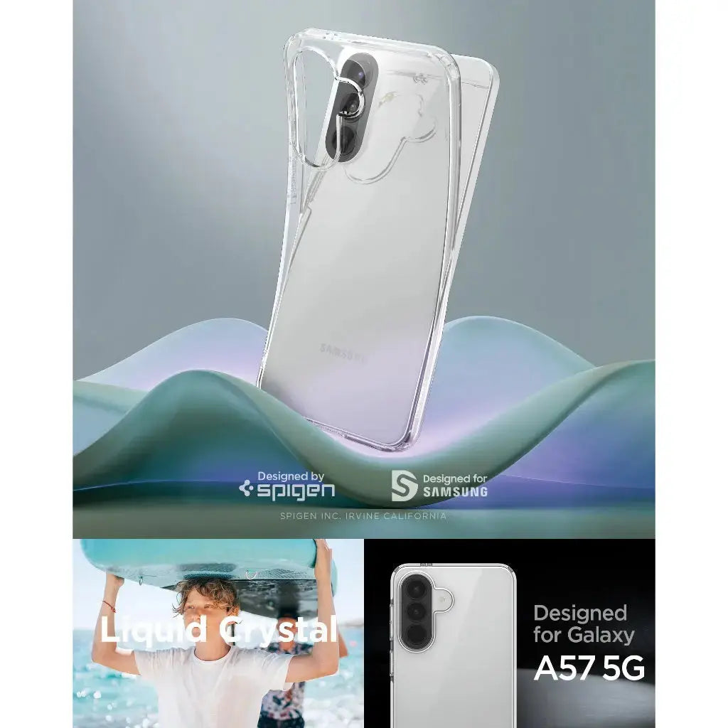 Spigen Samsung A57 5G Case Liquid Crystal Galaxy A57 Casing Clear Case Slim Lightweight Samsung Case