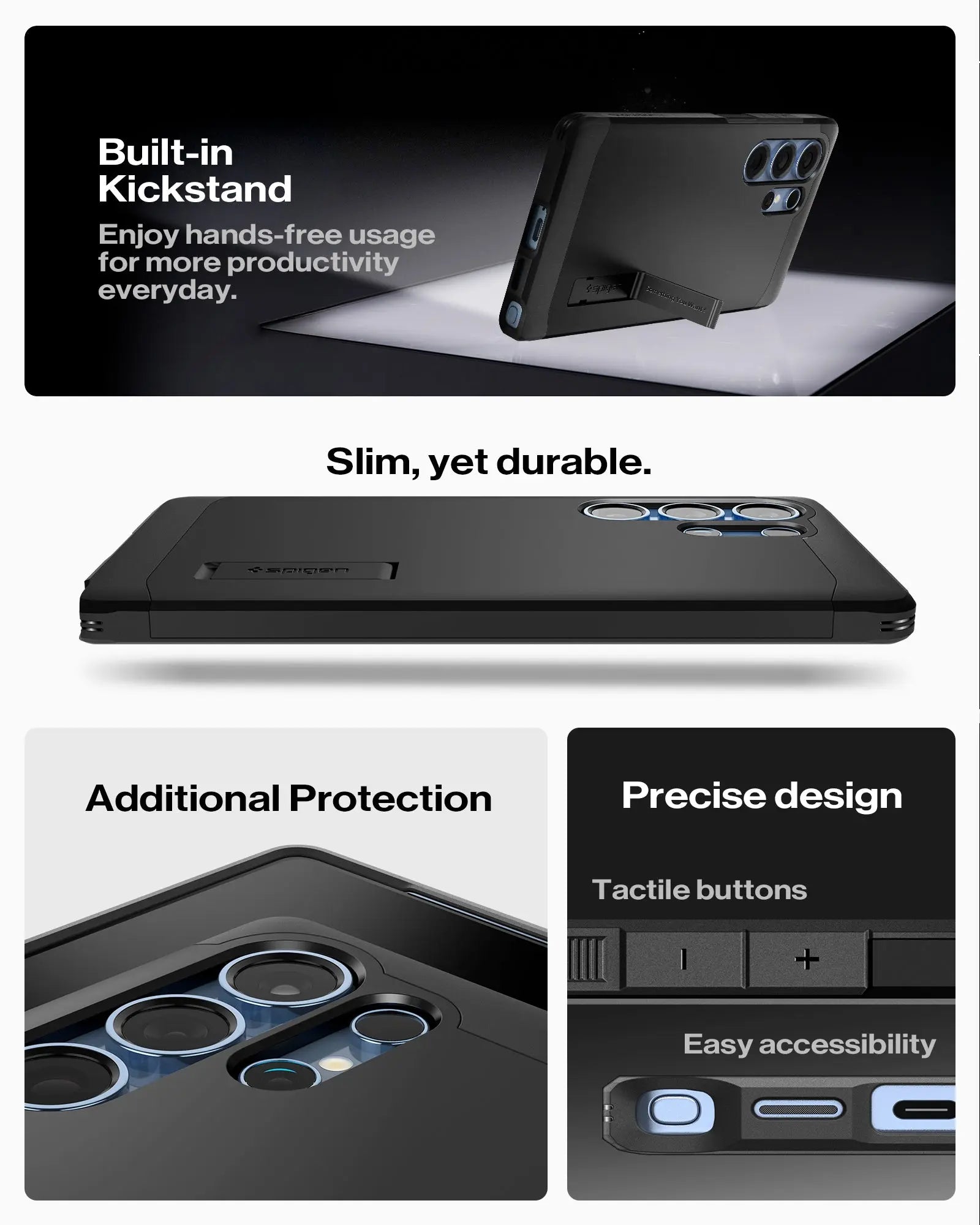 Samsung S25 Ultra Case Tough Armor MagFit - Spigen Singapore