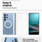 Samsung S25 Ultra Case Ultra Hybrid MagFit / Crystal Hybrid MagFit - Spigen Singapore