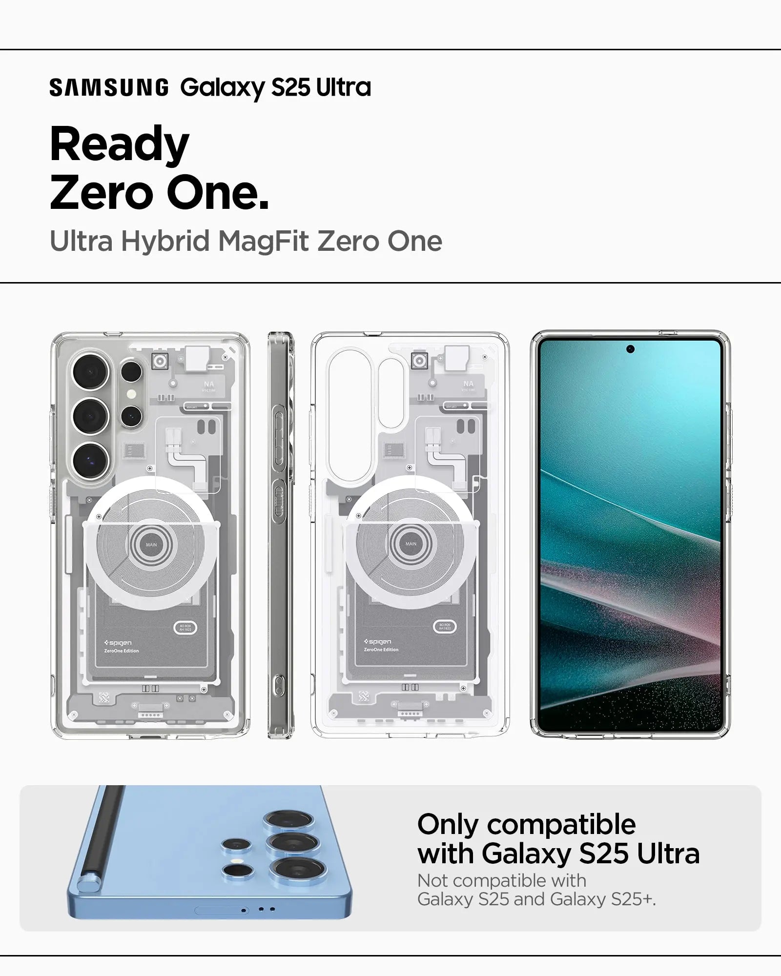 Samsung S25 Ultra Case Zero One Magfit - Spigen Singapore