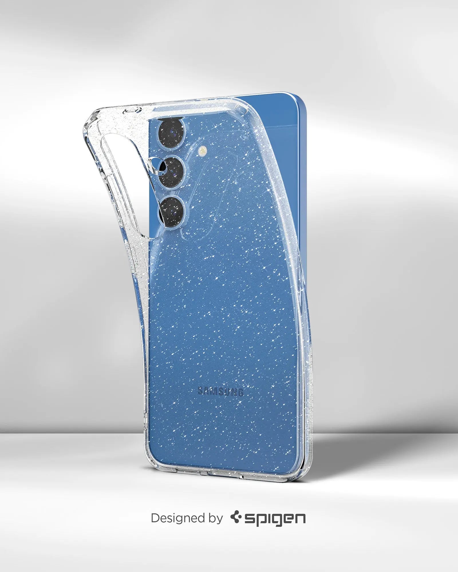 Samsung S25+ Case Liquid Crystal Glitter
