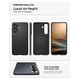 Spigen Samsung S26 Case 6.3" Liquid Air MagFit Magnetic Phone Case Samsung Galaxy S26 Casing