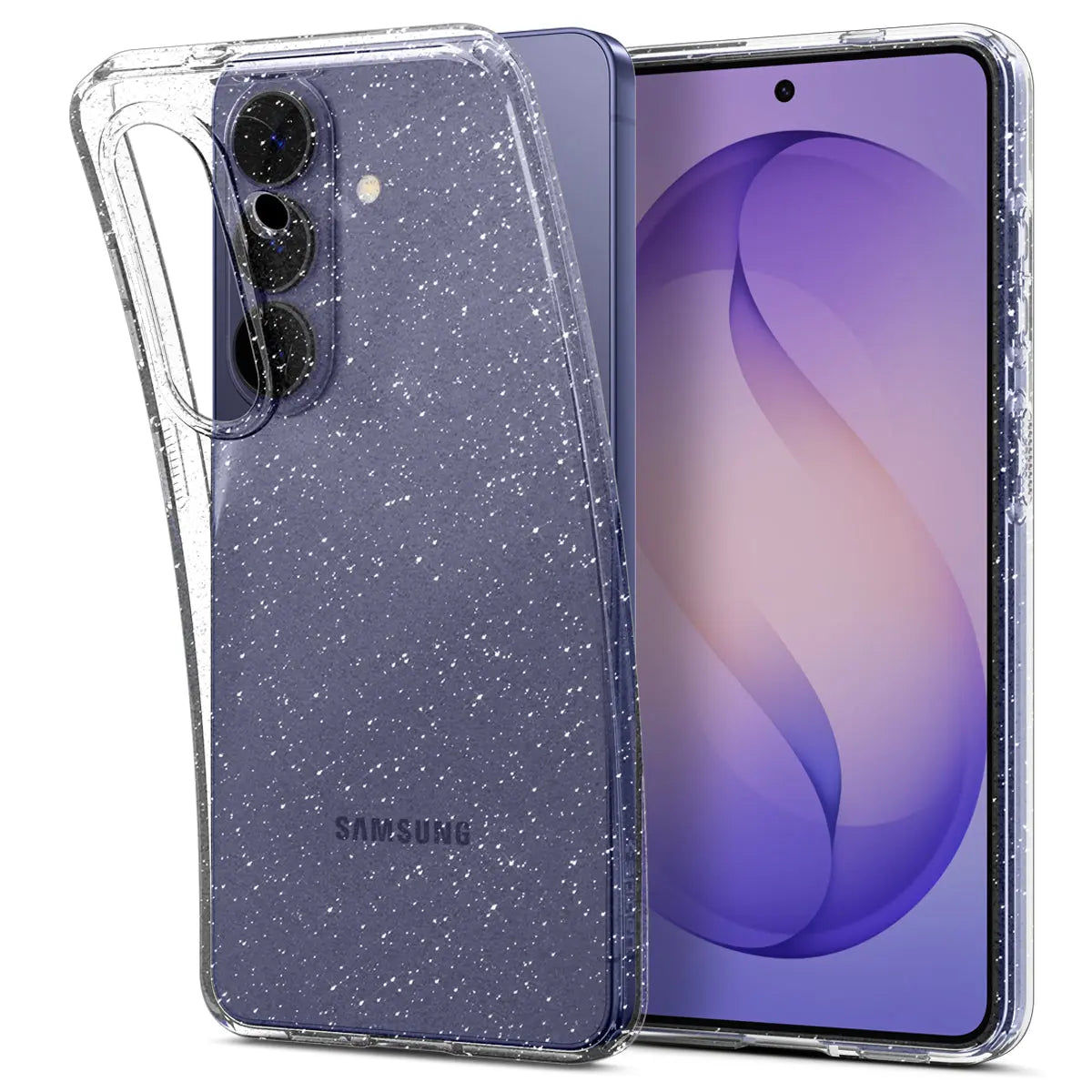 Samsung S26 Case 6.3" Liquid Crystal Glitter