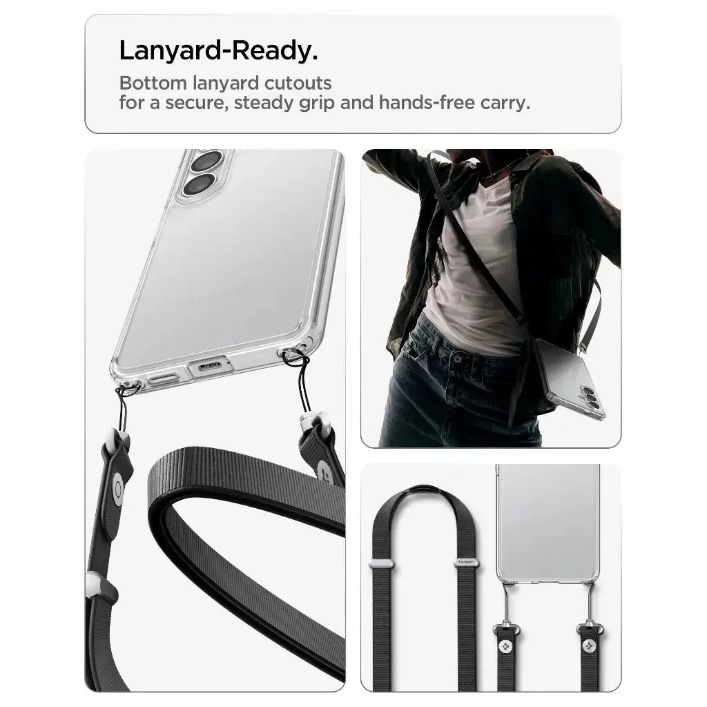 Spigen Samsung S26 Case 6.3" Ultra Hybrid Clear Case Samsung Galaxy S26 Casing Drop Protection