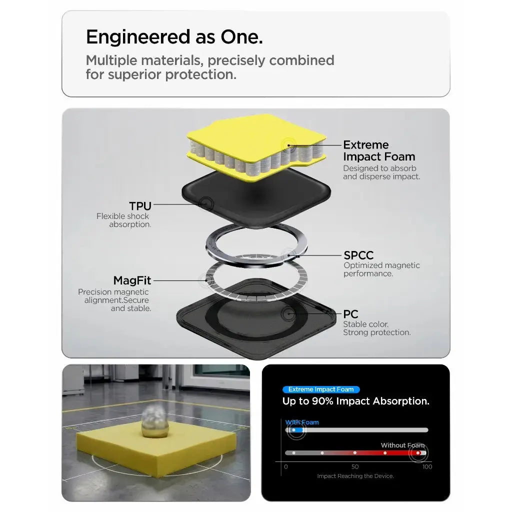 Spigen Samsung S26 Ultra Case 6.9" Tough Armor Magfit Magnetic Phone Case Galaxy S26 Ultra Casing