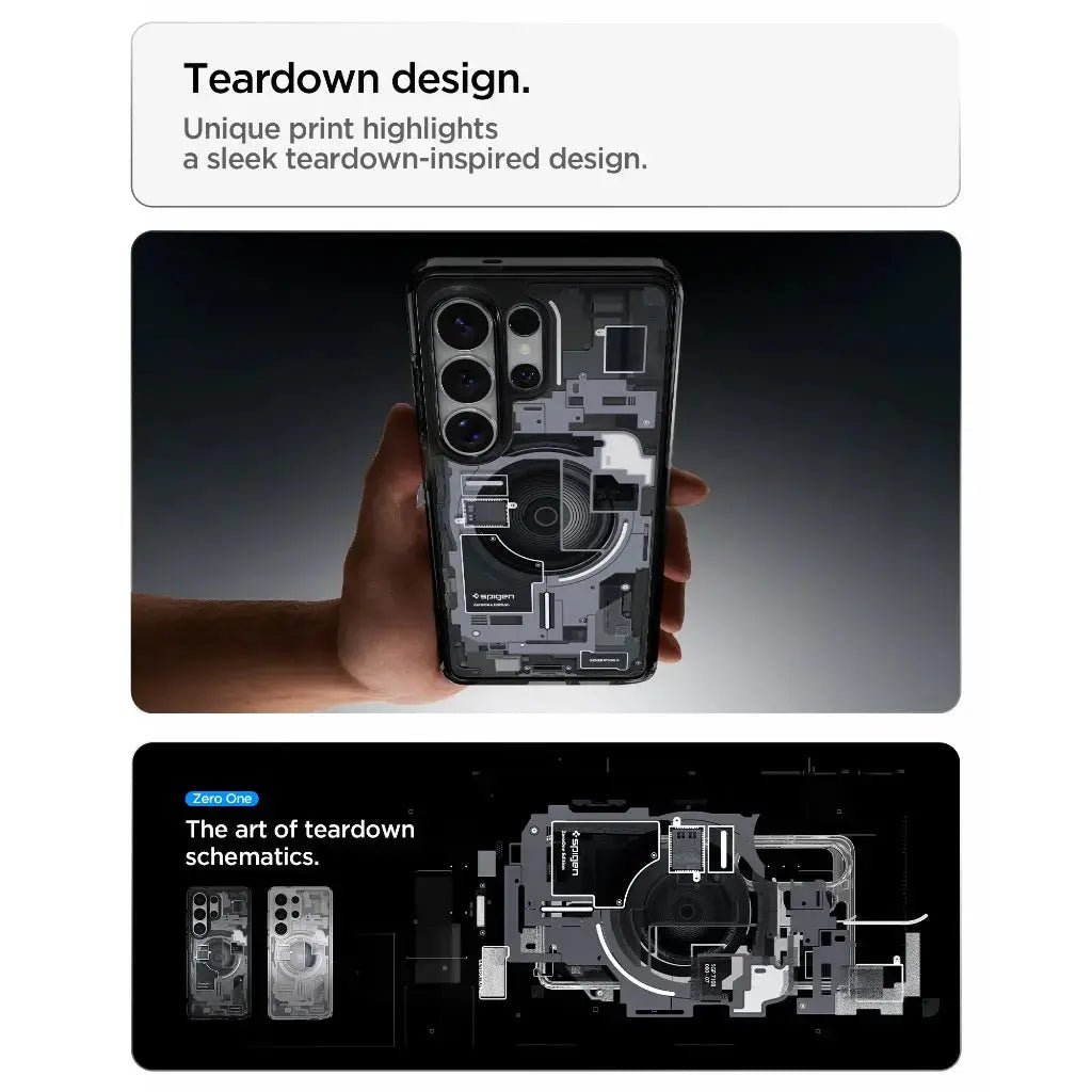 Spigen Samsung S26 Ultra Case 6.9" Zero One Magfit Qi2 Magnetic Phone Case Galaxy S26 Ultra Casing