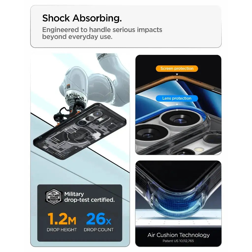 Spigen Samsung S26 Ultra Case 6.9" Zero One Magfit Qi2 Magnetic Phone Case Galaxy S26 Ultra Casing