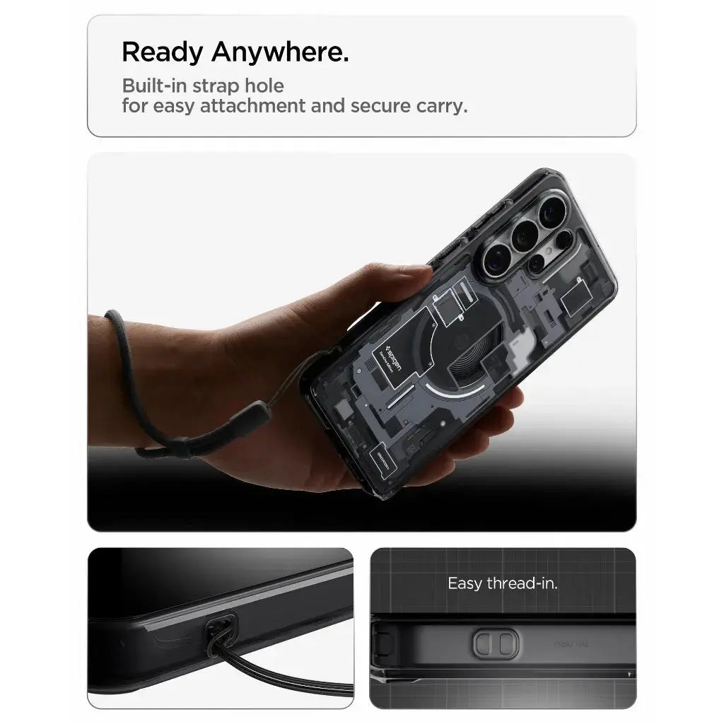 Spigen Samsung S26 Ultra Case 6.9" Zero One Magfit Qi2 Magnetic Phone Case Galaxy S26 Ultra Casing