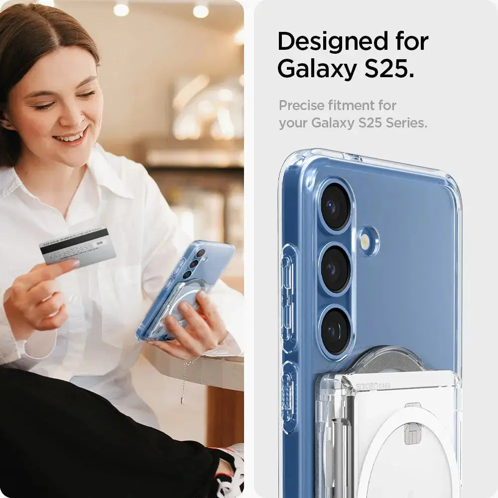 Ultra Hybrid MagFit+ Magnetic Card Holder For Samsung S25 Ultra / S25 Plus / S25