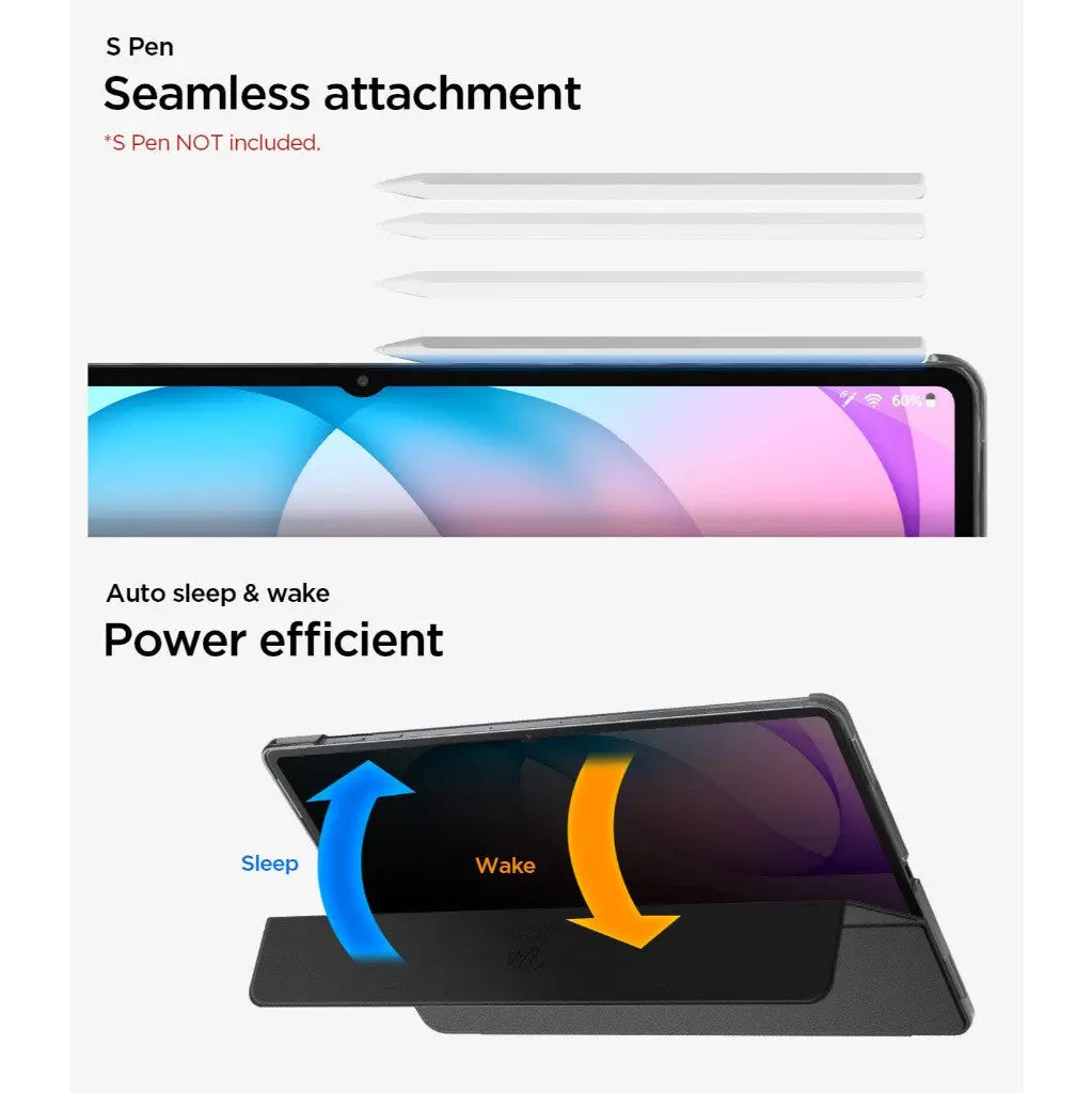 Samsung Tab S12 Ultra / S11 Ultra Liquid Air Folio