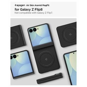 Samsung Z Flip 8 Case Air Skin Aramid Magfit - Spigen Singapore