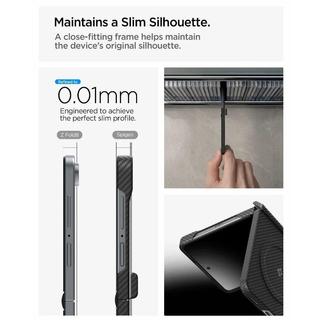 Samsung Z Flip 8 Case Air Skin Aramid Magfit