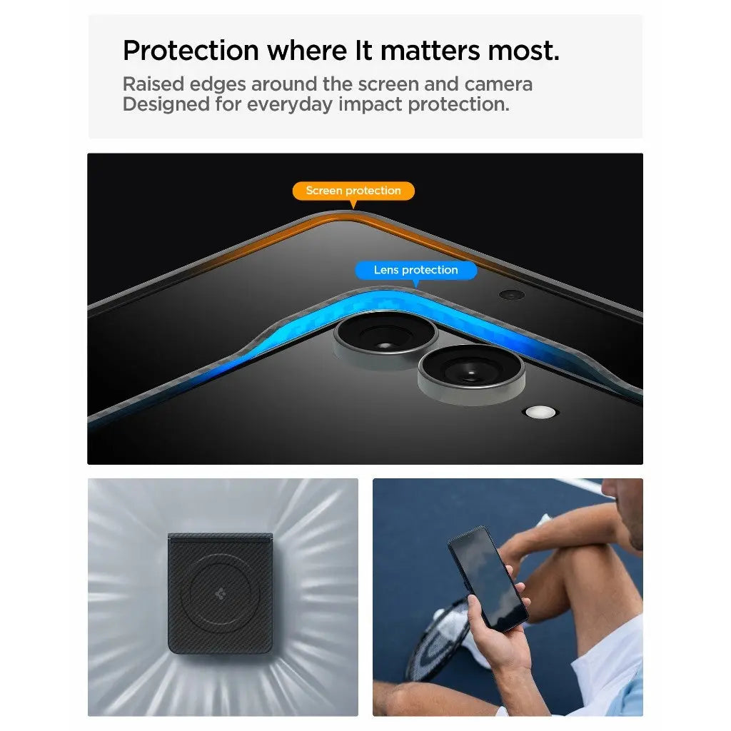 Samsung Z Flip 8 Case Air Skin Aramid Magfit