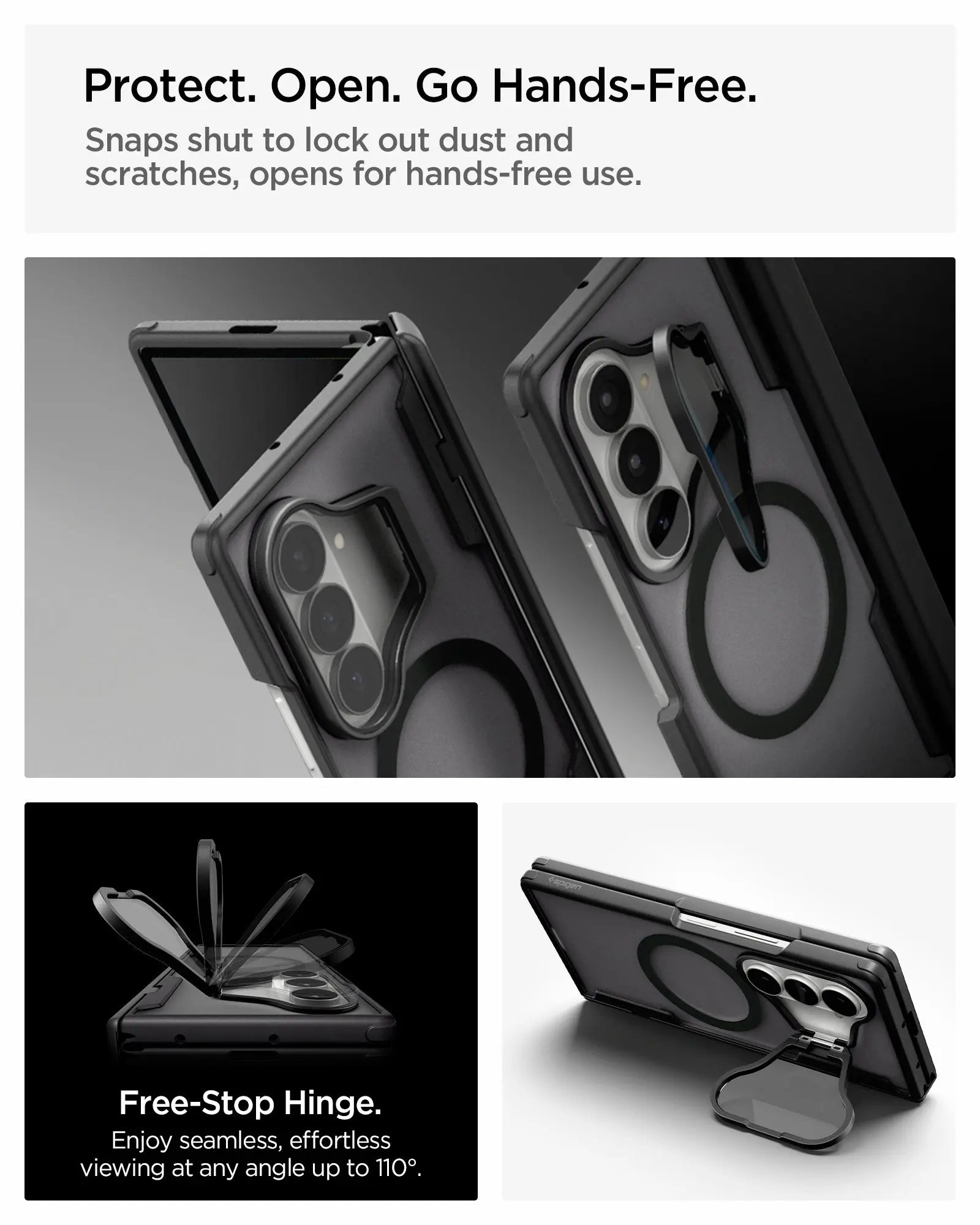 Samsung Z Fold 8 Ultra Case Optik Armor Pro MagFit