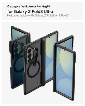 Samsung Z Fold 8 Ultra Case Optik Armor Pro MagFit - Spigen Singapore