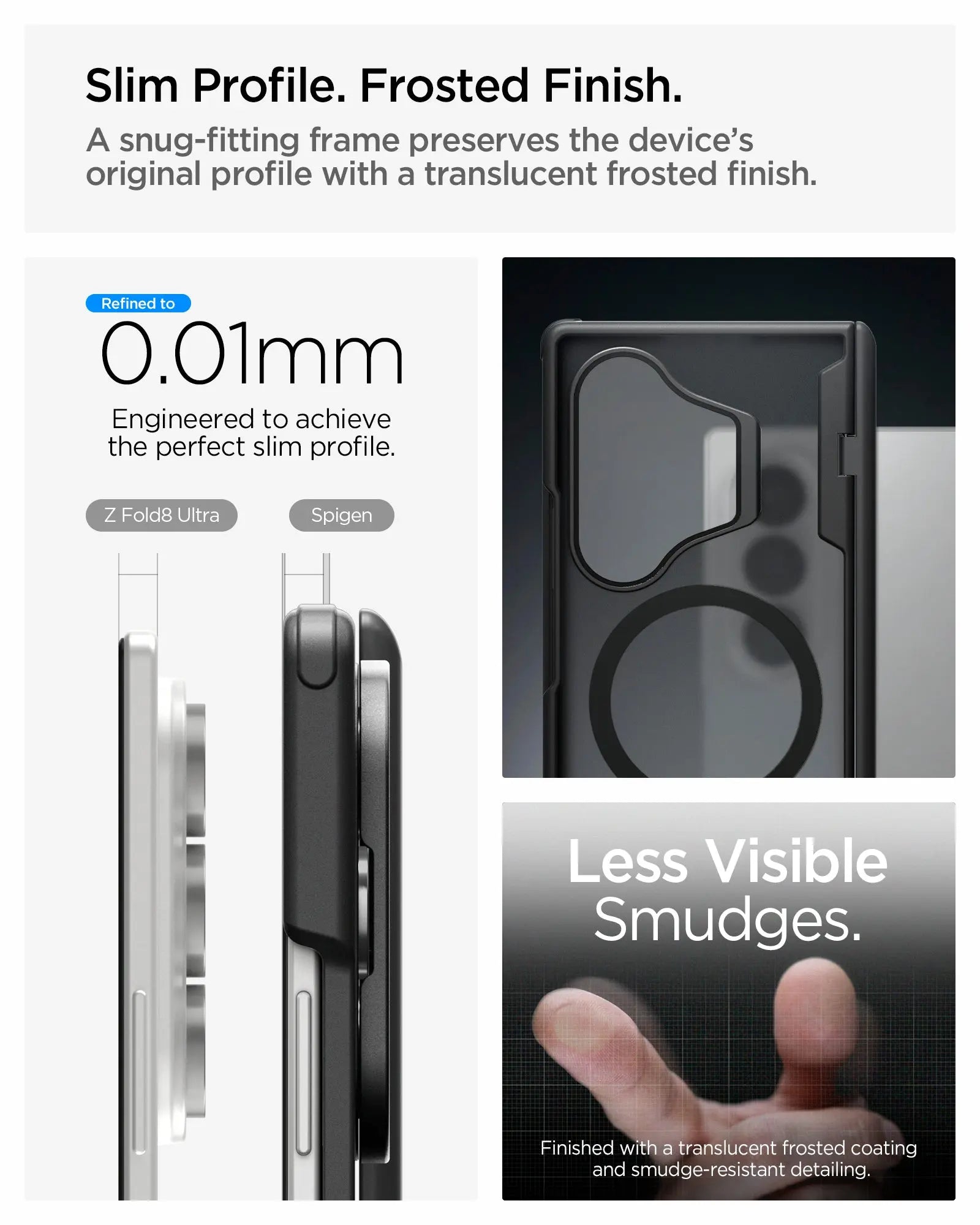Samsung Z Fold 8 Ultra Case Optik Armor Pro MagFit