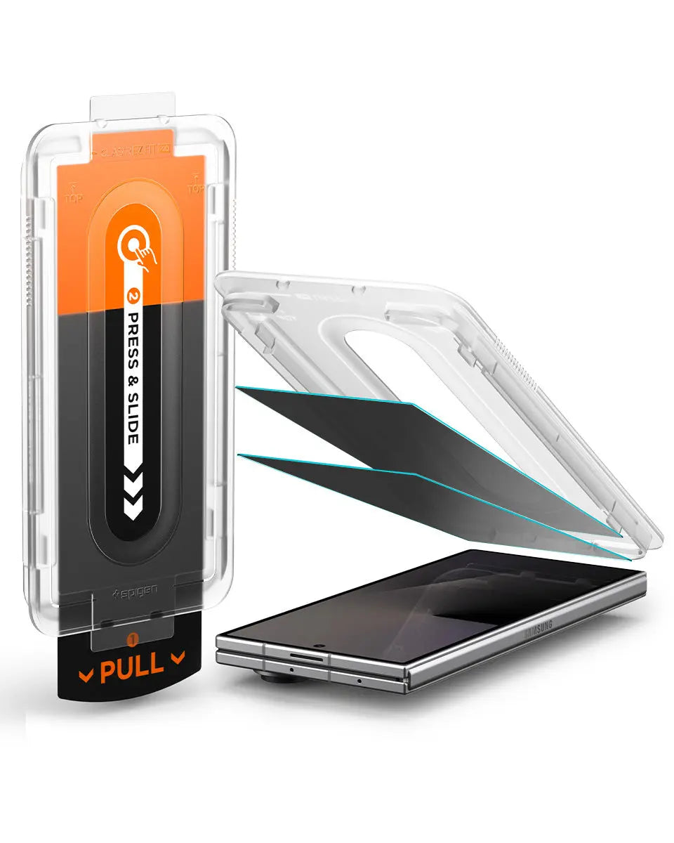 Samsung Z Fold 8 Ultra / Z Fold 7 Privacy Screen Protector EZ Fit Pro HD [2 Pack]