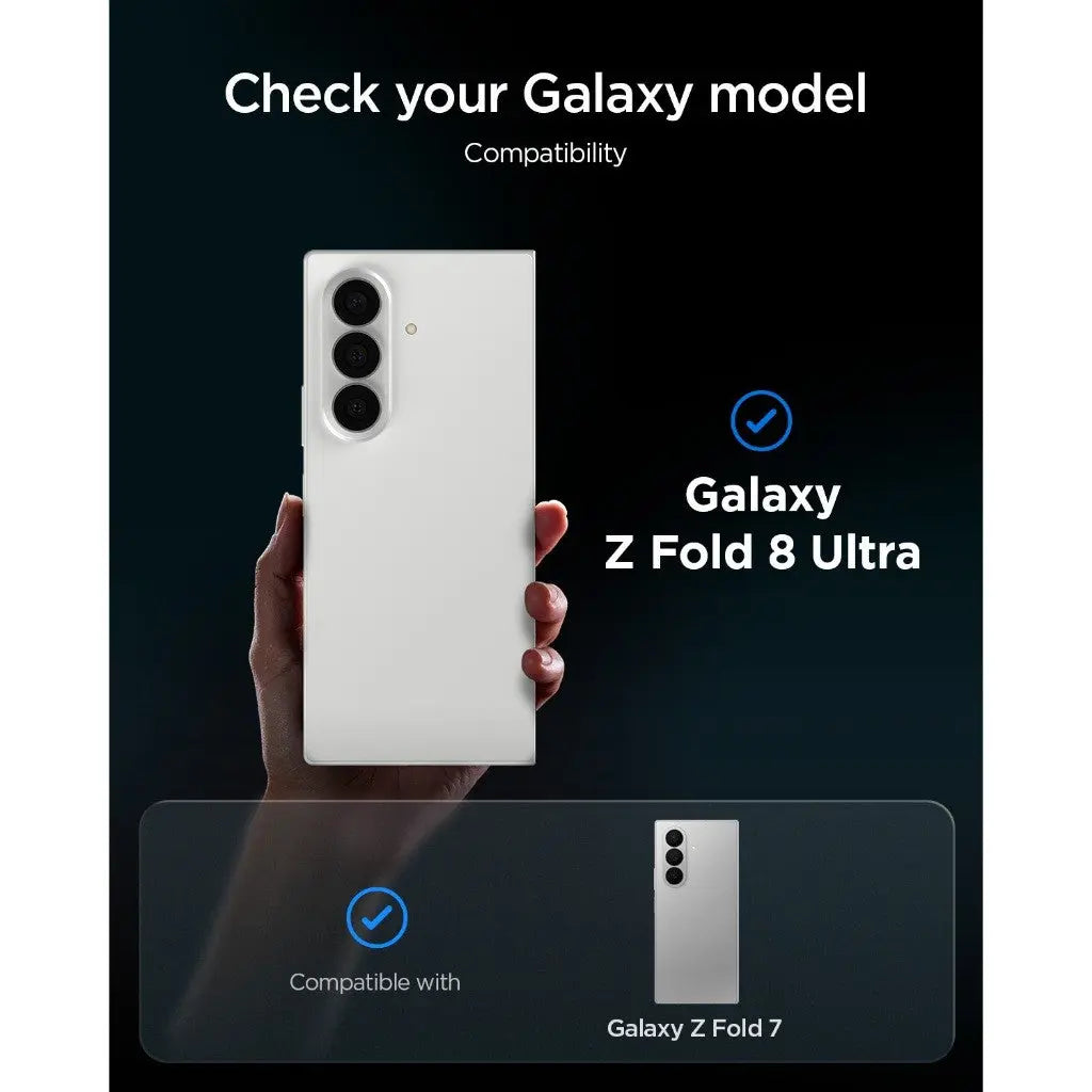 Samsung Z Fold 8 Ultra / Z Fold 7 Privacy Screen Protector EZ Fit Pro HD [2 Pack]